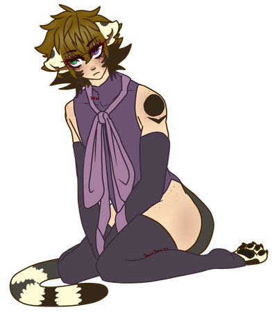 Coloured Line art - Full Body